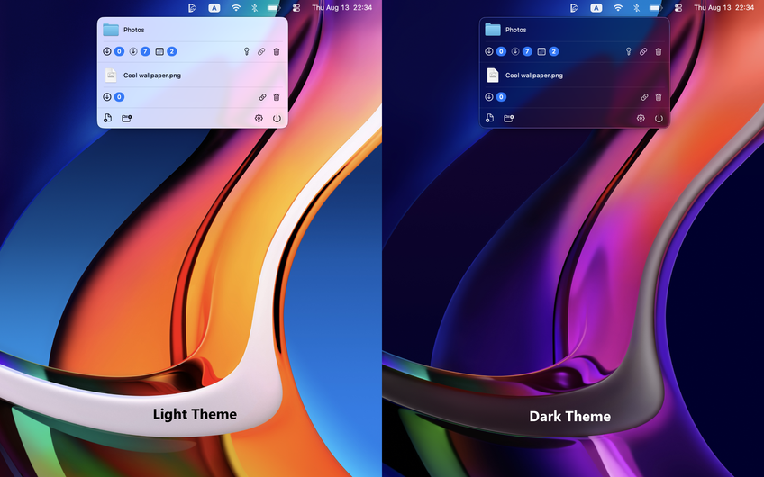 Direct Share On Mac - Main screen